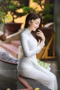 Exploring the Elegance of Transparent Ao Dai: Modern Trends and Traditional Vietnamese Fashion Aesthetics - image 1