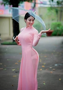 Exploring the Elegance of Transparent Ao Dai: Modern Trends and Traditional Vietnamese Fashion Aesthetics - image 3