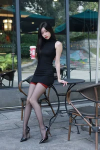 Jiaye Classic Red and Black Fashion Series IESS Photography - image 6