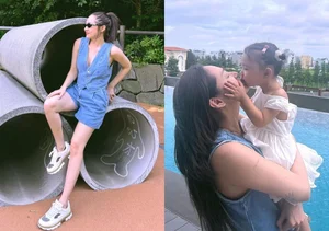 Bao Anh and Daughter’s Adorable Matching Outfits: A Guide to Modern Mother-Daughter Celebrity Fashion - image 10