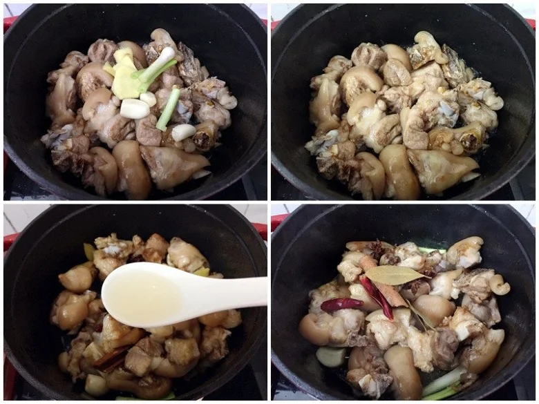 Delicious Braised Pig Trotter Recipe Rich in Natural Collagen for Glowing Skin