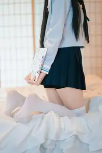 Charming Schoolgirl in Uniform: A Glimpse into Summer Reverie - image 3