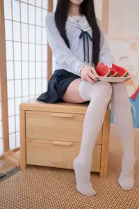 Charming Schoolgirl in Uniform: A Glimpse into Summer Reverie - image 21