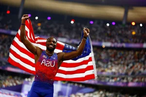 Iconic Gold Medal Celebrations and Unforgettable Victory Moments at the Paris 2024 Olympic Games - image 0