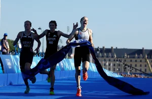 Iconic Gold Medal Celebrations and Unforgettable Victory Moments at the Paris 2024 Olympic Games - image 13