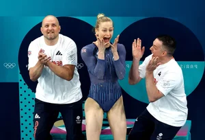 Iconic Gold Medal Celebrations and Unforgettable Victory Moments at the Paris 2024 Olympic Games - image 11
