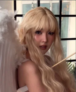 Stunning Valentine's Day Angel Cosplay by Popular Thai Influencer: A Heavenly Visual Experience - image 3
