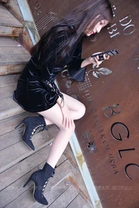 IESS Xiao Xiao Black Straps and Staircase Artistic Photography - image 24