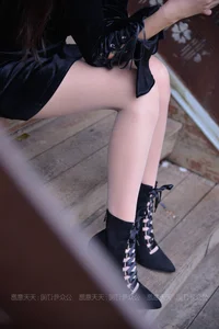 IESS Xiao Xiao Black Straps and Staircase Artistic Photography - image 14