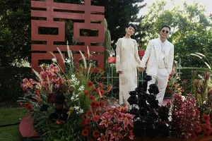 Co Em Trendy Mother Goes Viral for Youthful Beauty and Elegance at Daughter's Engagement Ceremony - image 1