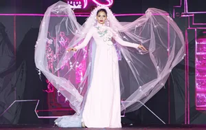 Luong The Thanh and Thuy Diem Exude Elegance in Dragon and Phoenix Ao Dai - image 9