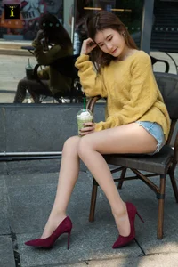 Elegant Silk Stockings and High Heels Fashion Photography Featuring Chinese Model Zi Wei - IESS Collection - image 3