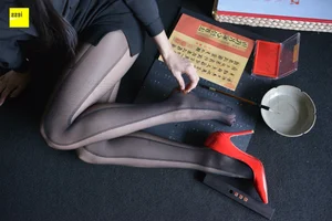 IESS Sixiangjia 317 Featuring Model Junjun in Elegant Black Fashion Stockings - image 78