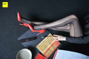 IESS Sixiangjia 317 Featuring Model Junjun in Elegant Black Fashion Stockings - image 136