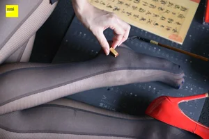 IESS Sixiangjia 317 Featuring Model Junjun in Elegant Black Fashion Stockings - image 141