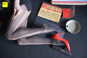 IESS Sixiangjia 317 Featuring Model Junjun in Elegant Black Fashion Stockings - image 115