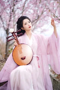 Ethereal Beauty of Tu Ya W in YiTuYu Vol.8967 Amidst Cherry Blossoms - image 5