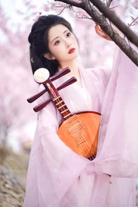 Ethereal Beauty of Tu Ya W in YiTuYu Vol.8967 Amidst Cherry Blossoms - image 12
