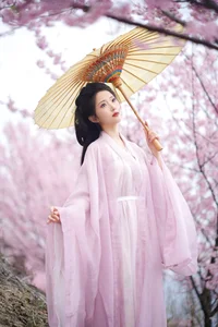 Ethereal Beauty of Tu Ya W in YiTuYu Vol.8967 Amidst Cherry Blossoms - image 14