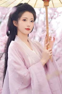 Ethereal Beauty of Tu Ya W in YiTuYu Vol.8967 Amidst Cherry Blossoms - image 6