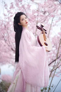 Ethereal Beauty of Tu Ya W in YiTuYu Vol.8967 Amidst Cherry Blossoms - image 7