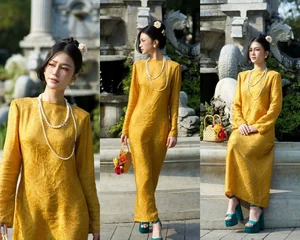 Timeless Elegance: "Quang Ninh Beauty" Tran Ngoc Bich Captivates in Traditional Vietnamese Ao Dai - image 7