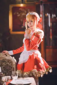 Coser Xing Dai Lu Lu as Charming Nero Maid: Special Photo Collection (35P) - image 0