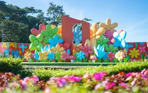 Exploring the Magical Forest of Light: A New Digital Art Landmark in Da Lat - image 4