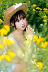 Dreamy Spring in Rapeseed Field YiTuYu Vol.8968 Bing Leng Qi E - image 6