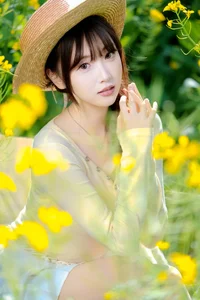 Dreamy Spring in Rapeseed Field YiTuYu Vol.8968 Bing Leng Qi E - image 5