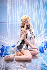 Hoshilily Wuthering Waves Cosplay: Xing Zhi Chi Chi as Shorekeeper - image 17