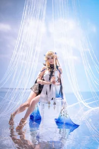 Hoshilily Wuthering Waves Cosplay: Xing Zhi Chi Chi as Shorekeeper - image 30