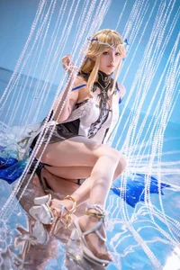 Hoshilily Wuthering Waves Cosplay: Xing Zhi Chi Chi as Shorekeeper - image 3