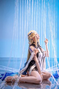 Hoshilily Wuthering Waves Cosplay: Xing Zhi Chi Chi as Shorekeeper - image 16