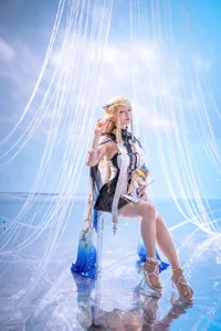 Hoshilily Wuthering Waves Cosplay: Xing Zhi Chi Chi as Shorekeeper - image 19