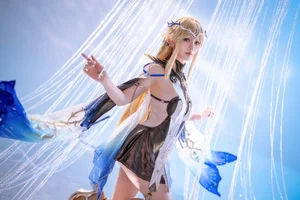 Hoshilily Wuthering Waves Cosplay: Xing Zhi Chi Chi as Shorekeeper - image 12