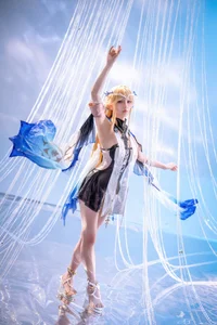 Hoshilily Wuthering Waves Cosplay: Xing Zhi Chi Chi as Shorekeeper - image 27