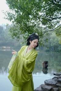 YiTuYu Art Language Vol.6727: Elegant Portraits of Shi Yue Bai Ya - image 4