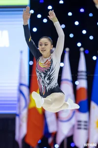 Captivating Highlights from the Asian Aerobic Gymnastics Championships in Hanoi - image 0