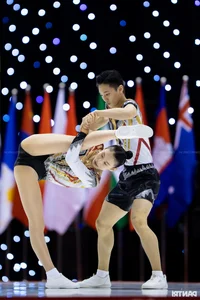 Captivating Highlights from the Asian Aerobic Gymnastics Championships in Hanoi - image 18