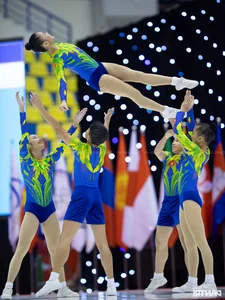 Captivating Highlights from the Asian Aerobic Gymnastics Championships in Hanoi - image 5