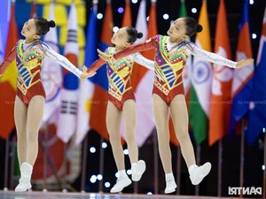 Captivating Highlights from the Asian Aerobic Gymnastics Championships in Hanoi - image 3