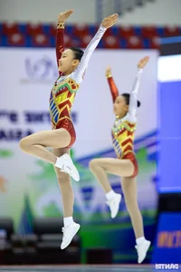 Captivating Highlights from the Asian Aerobic Gymnastics Championships in Hanoi - image 11