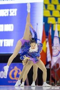 Captivating Highlights from the Asian Aerobic Gymnastics Championships in Hanoi - image 20