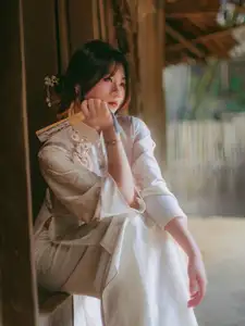 Graceful Asian Beauty: A Vietnamese Woman in Traditional Attire, Evoking Timeless - image 0