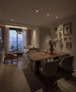 Stylish 77 sqm Pink Apartment Inspired by High Fashion Trends - image 5
