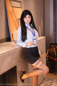 Yu An An XiuRen No.10440: Alluring OL Charm in the Bedroom - image 8