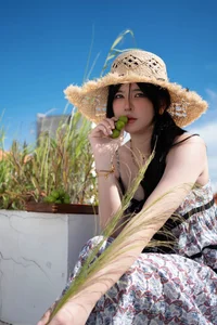 Elegant Summer Fashion and Cosplay Photography: Yan Jiang Da Mo Wang W - Hot Wind Part 01 Collection - image 15