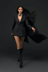 Hoang Thuy Embraces the Bold Mob Wife Aesthetic in Stunning New High-Fashion Gallery - image 7