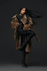 Hoang Thuy Embraces the Bold Mob Wife Aesthetic in Stunning New High-Fashion Gallery - image 9